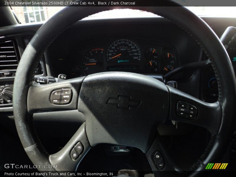 Black / Dark Charcoal 2004 Chevrolet Silverado 2500HD LT Crew Cab 4x4