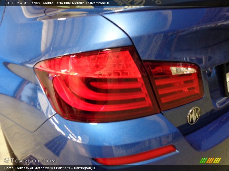 Monte Carlo Blue Metallic / Silverstone II 2013 BMW M5 Sedan
