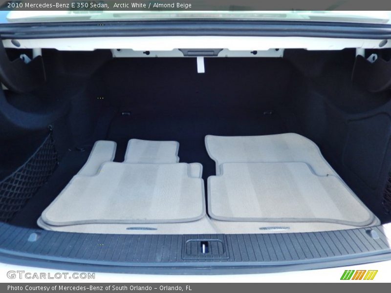 Arctic White / Almond Beige 2010 Mercedes-Benz E 350 Sedan