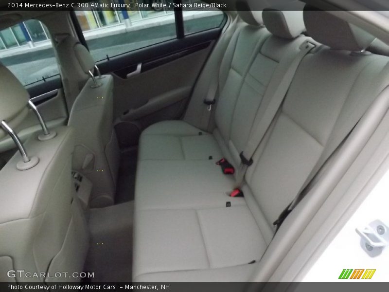 Polar White / Sahara Beige/Black 2014 Mercedes-Benz C 300 4Matic Luxury