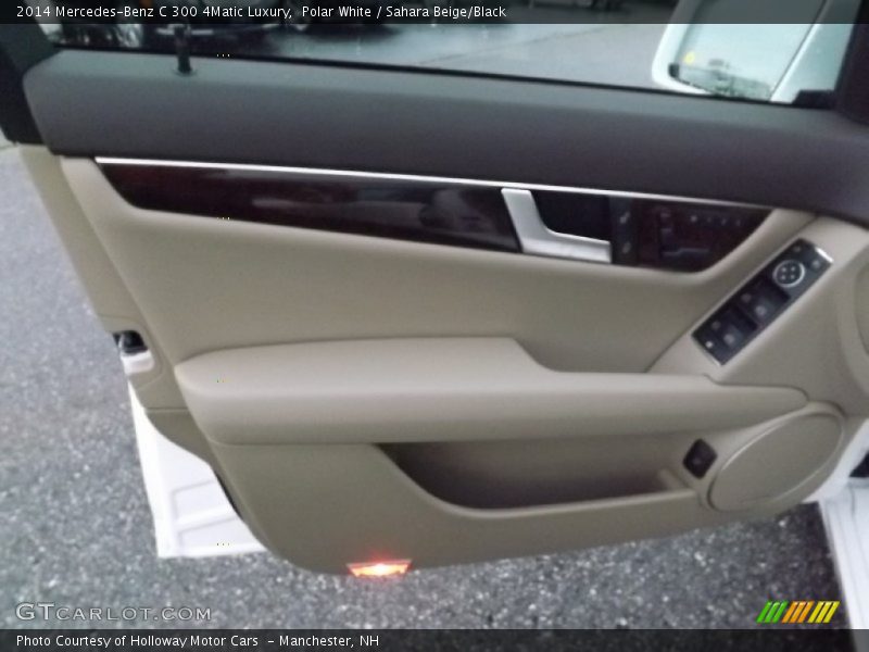 Polar White / Sahara Beige/Black 2014 Mercedes-Benz C 300 4Matic Luxury