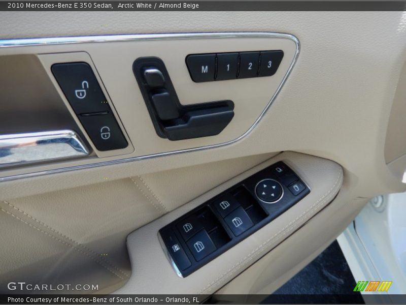 Arctic White / Almond Beige 2010 Mercedes-Benz E 350 Sedan