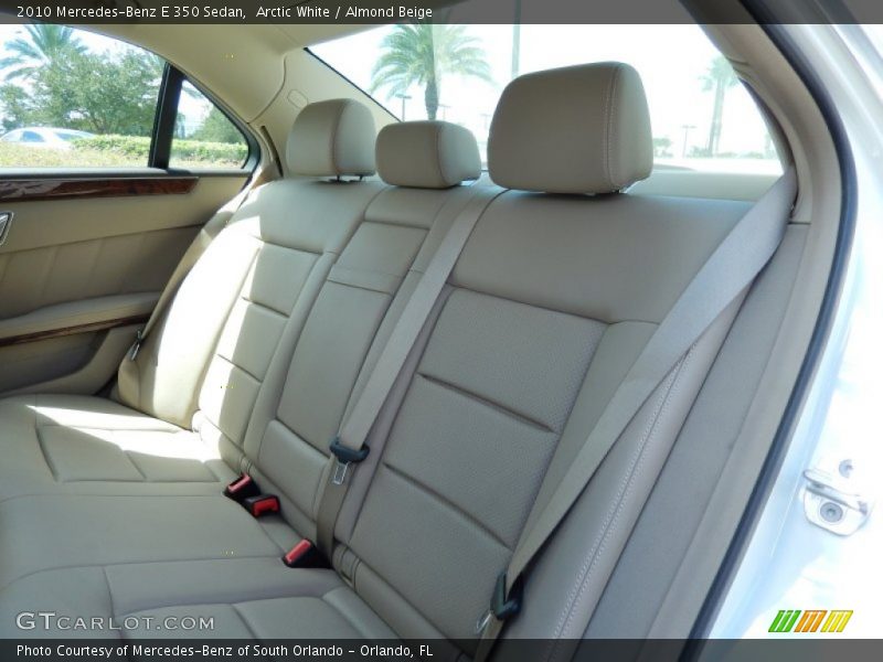 Arctic White / Almond Beige 2010 Mercedes-Benz E 350 Sedan