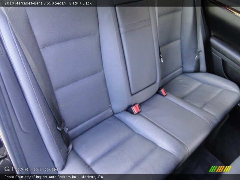 Black / Black 2010 Mercedes-Benz S 550 Sedan