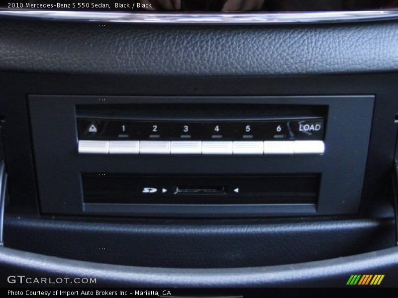 Black / Black 2010 Mercedes-Benz S 550 Sedan