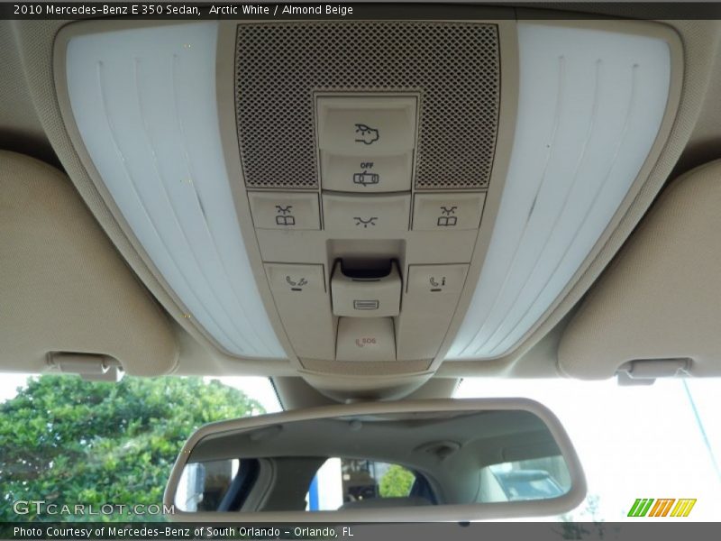 Arctic White / Almond Beige 2010 Mercedes-Benz E 350 Sedan