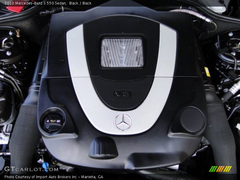 Black / Black 2010 Mercedes-Benz S 550 Sedan