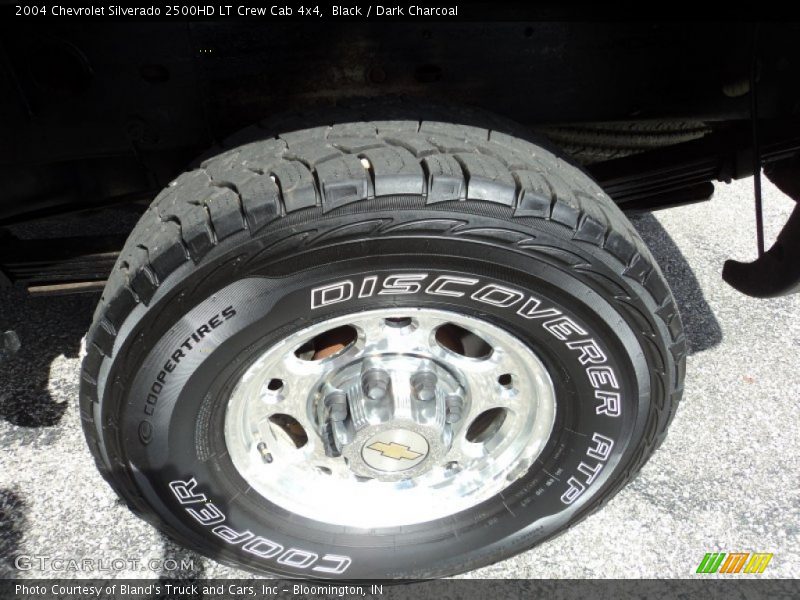 Black / Dark Charcoal 2004 Chevrolet Silverado 2500HD LT Crew Cab 4x4