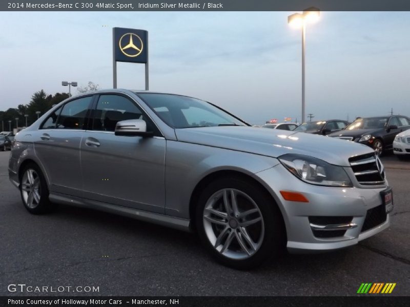 Iridium Silver Metallic / Black 2014 Mercedes-Benz C 300 4Matic Sport