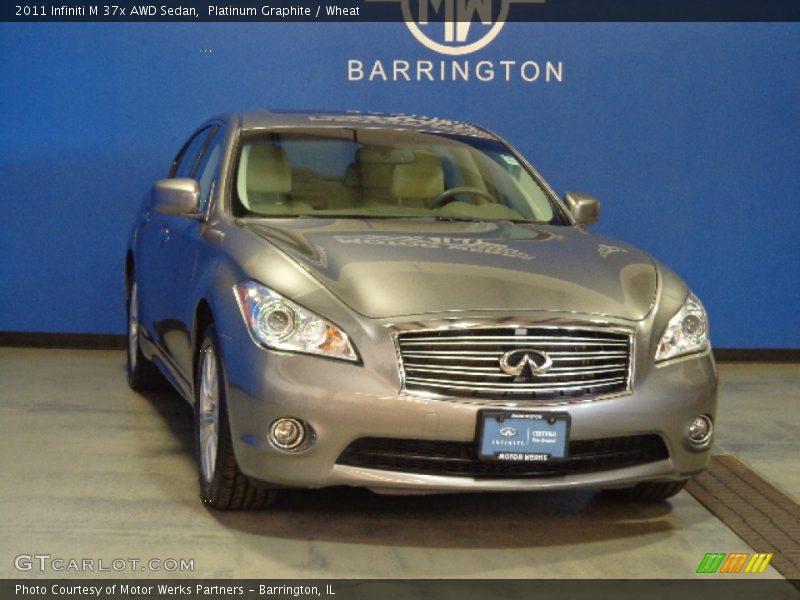 Platinum Graphite / Wheat 2011 Infiniti M 37x AWD Sedan