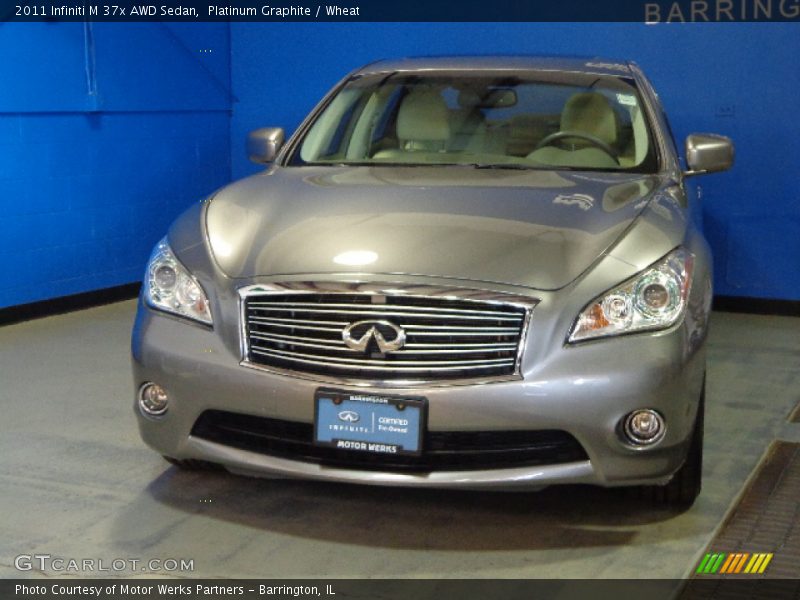 Platinum Graphite / Wheat 2011 Infiniti M 37x AWD Sedan