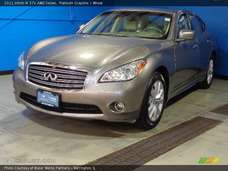 Platinum Graphite / Wheat 2011 Infiniti M 37x AWD Sedan