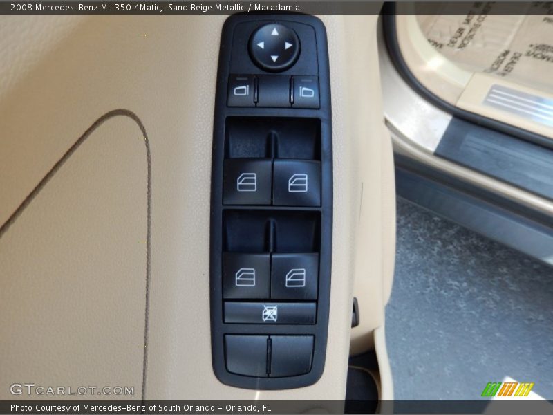Sand Beige Metallic / Macadamia 2008 Mercedes-Benz ML 350 4Matic