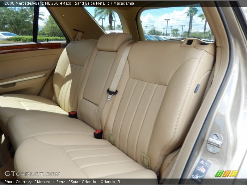 Sand Beige Metallic / Macadamia 2008 Mercedes-Benz ML 350 4Matic