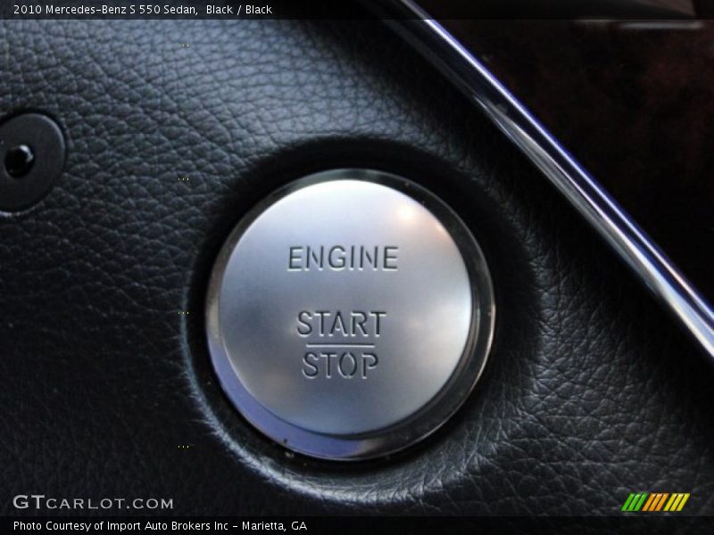 Black / Black 2010 Mercedes-Benz S 550 Sedan