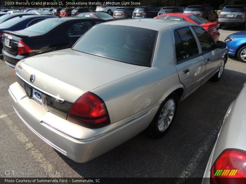 Smokestone Metallic / Medium Light Stone 2009 Mercury Grand Marquis LS