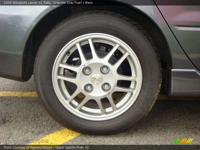 Graphite Gray Pearl / Black 2006 Mitsubishi Lancer OZ Rally
