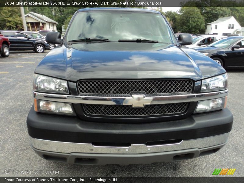 Dark Gray Metallic / Dark Charcoal 2004 Chevrolet Silverado 2500HD LS Crew Cab 4x4