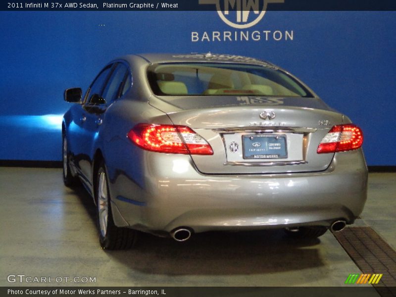 Platinum Graphite / Wheat 2011 Infiniti M 37x AWD Sedan