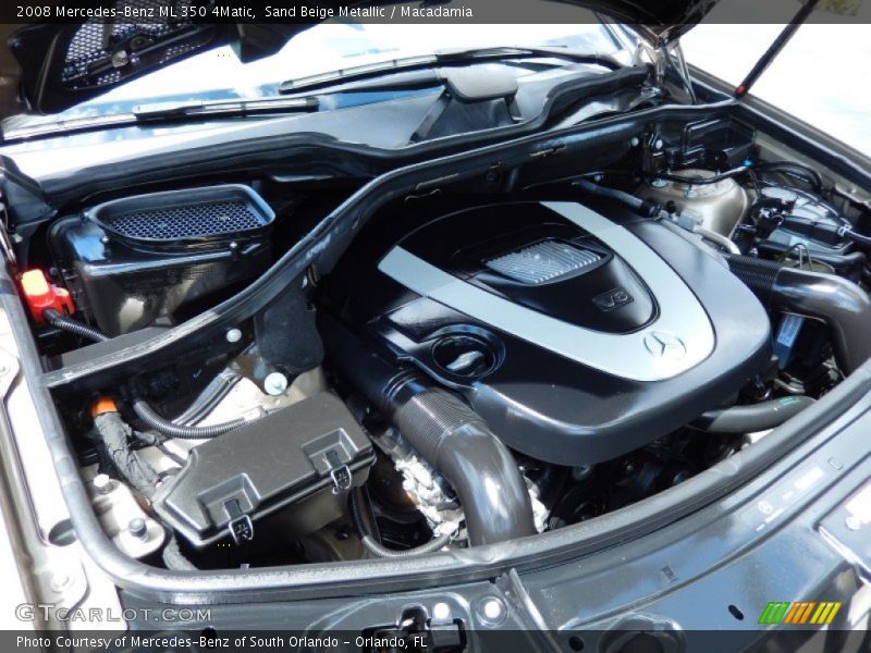 Sand Beige Metallic / Macadamia 2008 Mercedes-Benz ML 350 4Matic