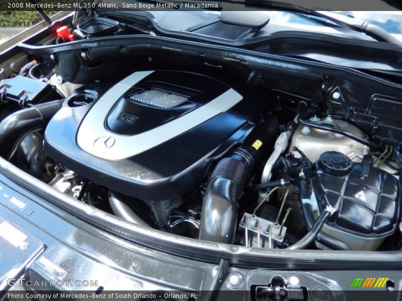 Sand Beige Metallic / Macadamia 2008 Mercedes-Benz ML 350 4Matic