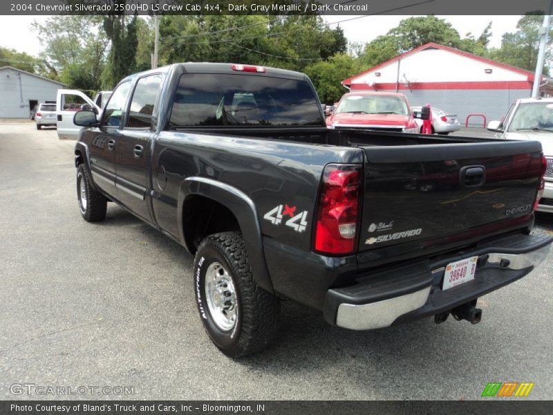 Dark Gray Metallic / Dark Charcoal 2004 Chevrolet Silverado 2500HD LS Crew Cab 4x4