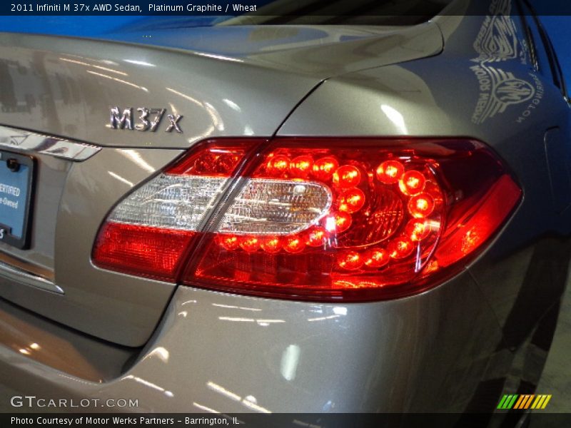 Platinum Graphite / Wheat 2011 Infiniti M 37x AWD Sedan