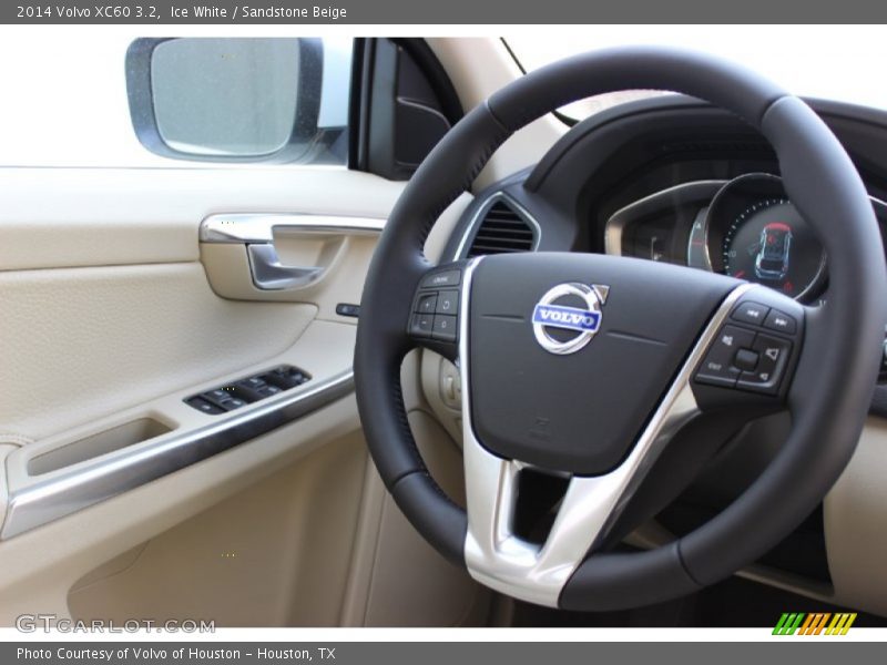 Ice White / Sandstone Beige 2014 Volvo XC60 3.2