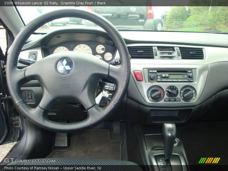 Graphite Gray Pearl / Black 2006 Mitsubishi Lancer OZ Rally