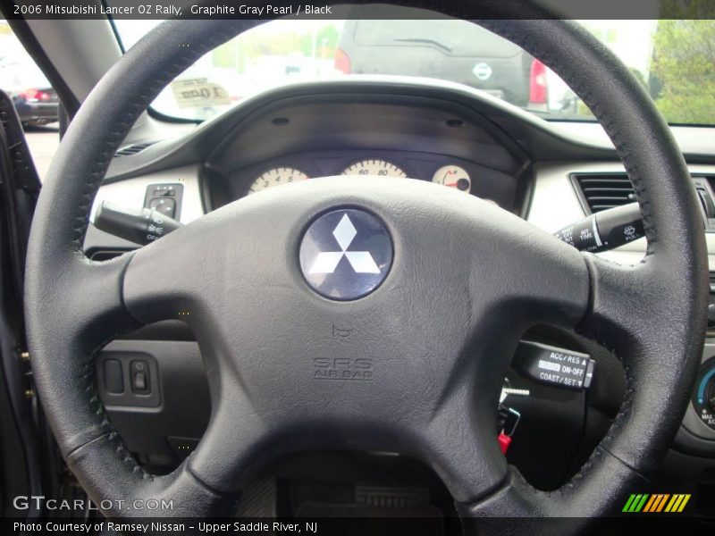 Graphite Gray Pearl / Black 2006 Mitsubishi Lancer OZ Rally