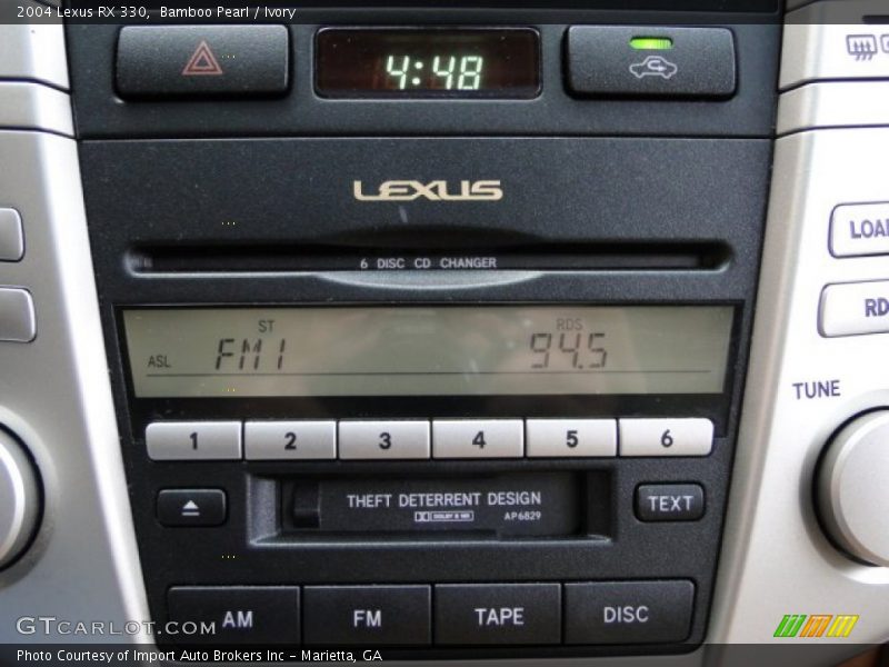 Bamboo Pearl / Ivory 2004 Lexus RX 330