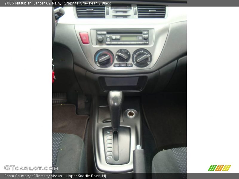 Graphite Gray Pearl / Black 2006 Mitsubishi Lancer OZ Rally