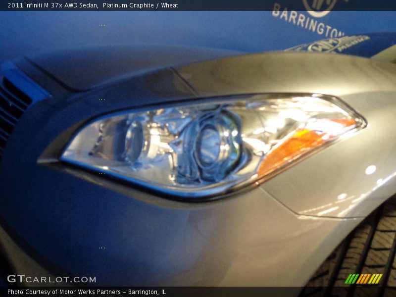 Platinum Graphite / Wheat 2011 Infiniti M 37x AWD Sedan