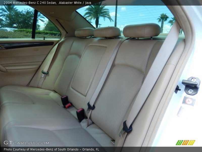 Alabaster White / Java 2004 Mercedes-Benz C 240 Sedan