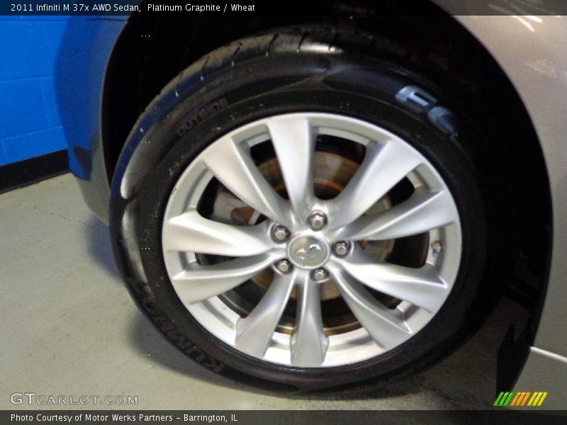 Platinum Graphite / Wheat 2011 Infiniti M 37x AWD Sedan