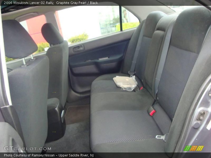 Graphite Gray Pearl / Black 2006 Mitsubishi Lancer OZ Rally