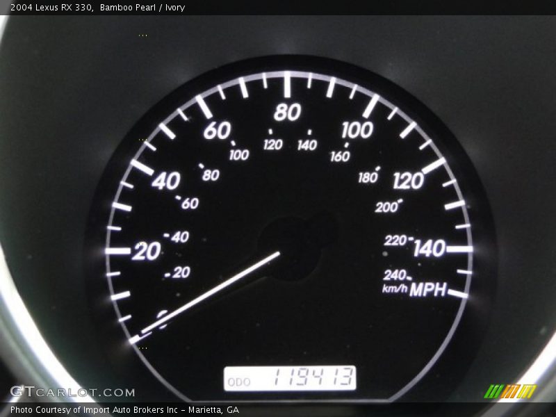 Bamboo Pearl / Ivory 2004 Lexus RX 330
