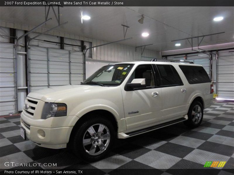 White Sand Tri Coat Metallic / Stone 2007 Ford Expedition EL Limited