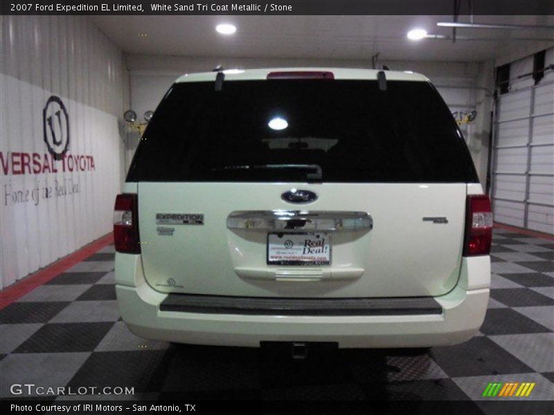 White Sand Tri Coat Metallic / Stone 2007 Ford Expedition EL Limited