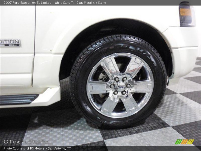 White Sand Tri Coat Metallic / Stone 2007 Ford Expedition EL Limited