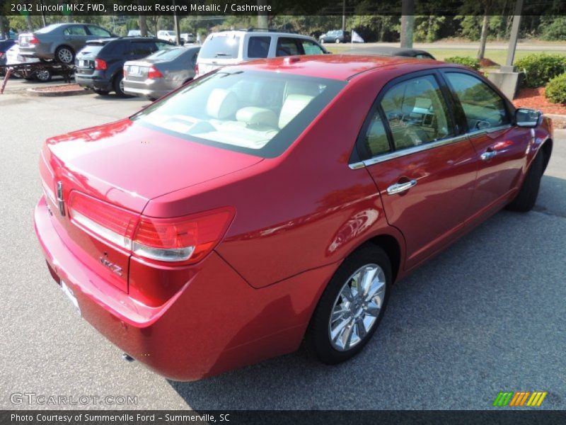 Bordeaux Reserve Metallic / Cashmere 2012 Lincoln MKZ FWD