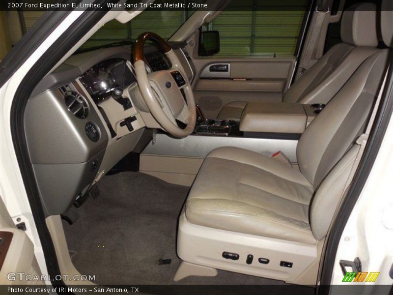 White Sand Tri Coat Metallic / Stone 2007 Ford Expedition EL Limited