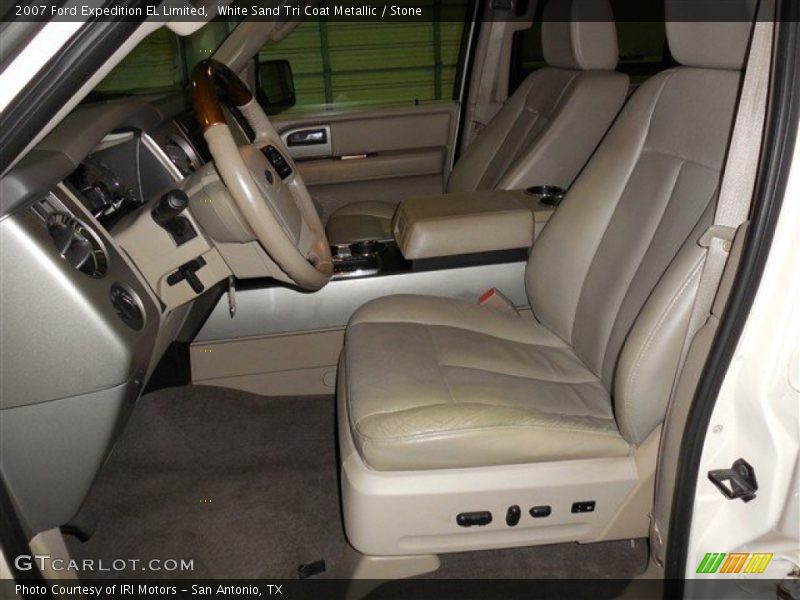 White Sand Tri Coat Metallic / Stone 2007 Ford Expedition EL Limited