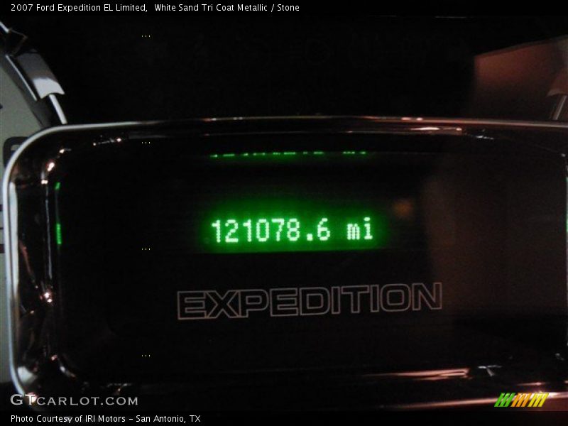 White Sand Tri Coat Metallic / Stone 2007 Ford Expedition EL Limited