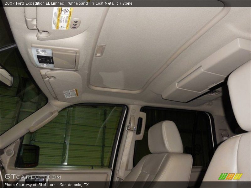 White Sand Tri Coat Metallic / Stone 2007 Ford Expedition EL Limited