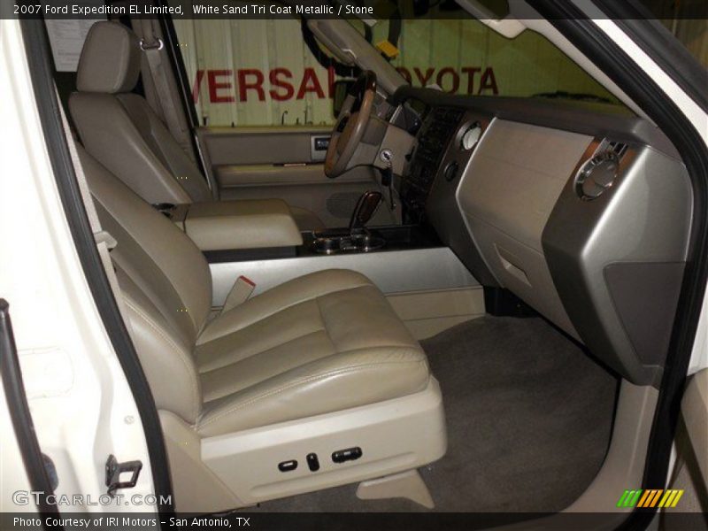 White Sand Tri Coat Metallic / Stone 2007 Ford Expedition EL Limited