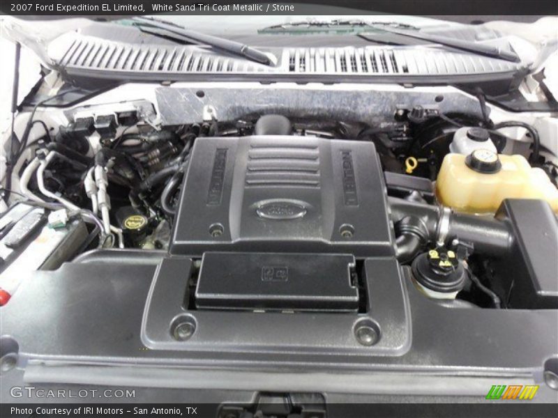 White Sand Tri Coat Metallic / Stone 2007 Ford Expedition EL Limited