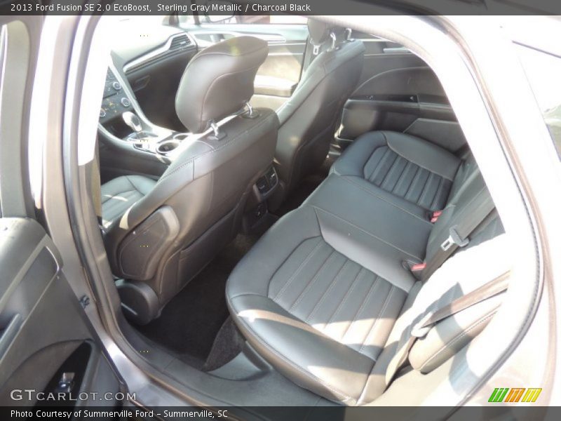 Rear Seat of 2013 Fusion SE 2.0 EcoBoost
