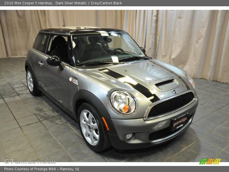 Dark Silver Metallic / Grey/Carbon Black 2010 Mini Cooper S Hardtop