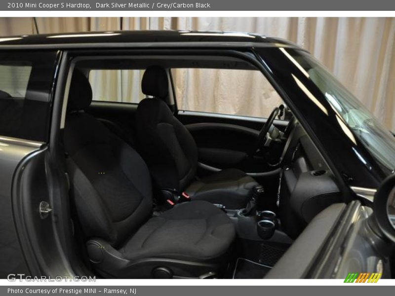 Dark Silver Metallic / Grey/Carbon Black 2010 Mini Cooper S Hardtop